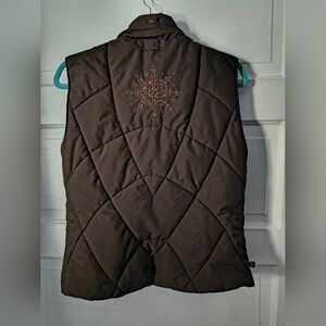 Brown Puffer Vest